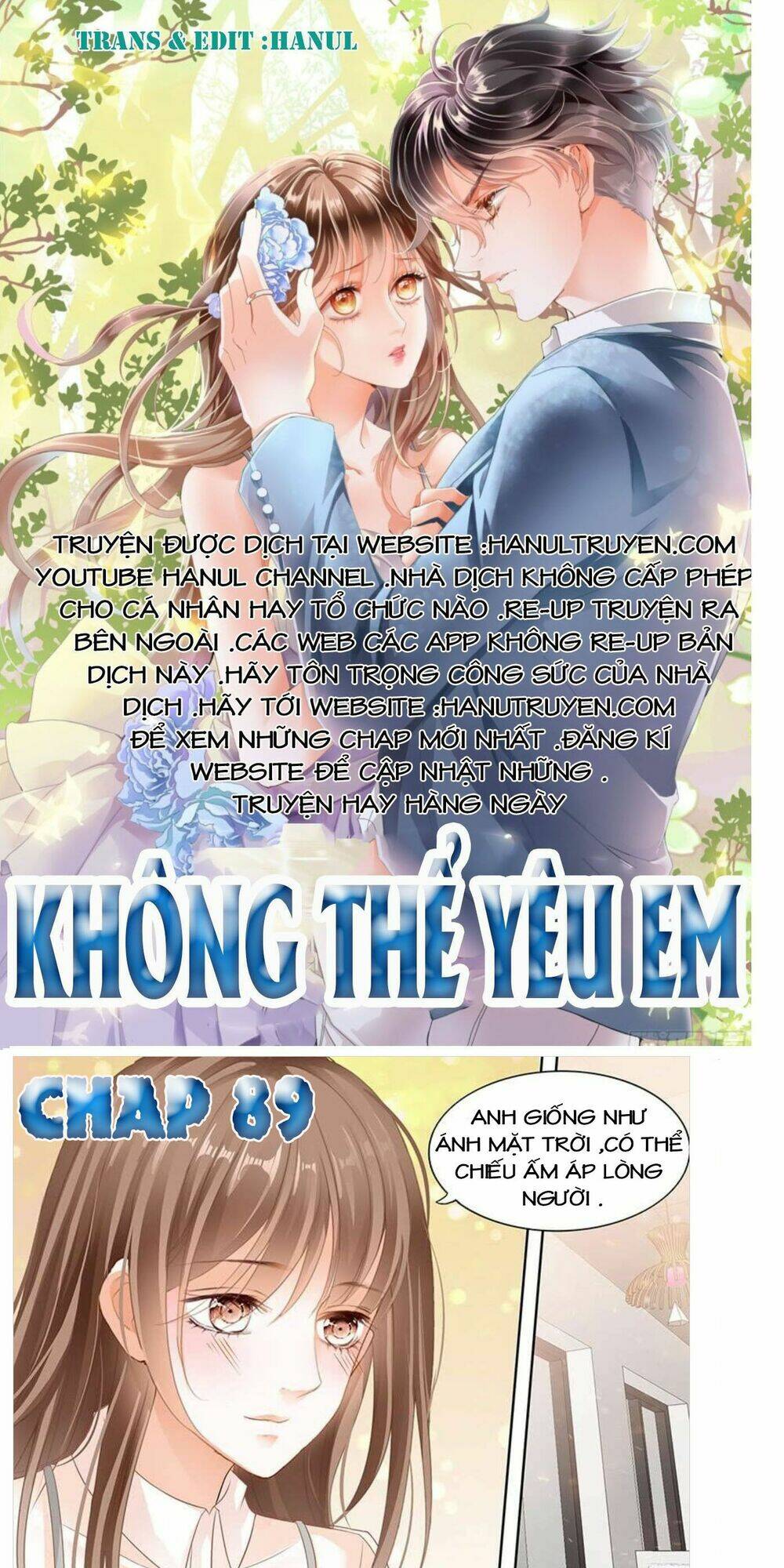 Không Thể Yêu Em: Chapter 89