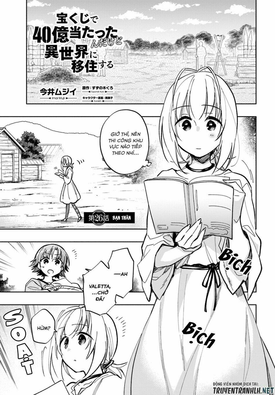 Takarakuji De 40-Oku Atattandakedo Isekai Ni Ijuu Suru: Chapter 26
