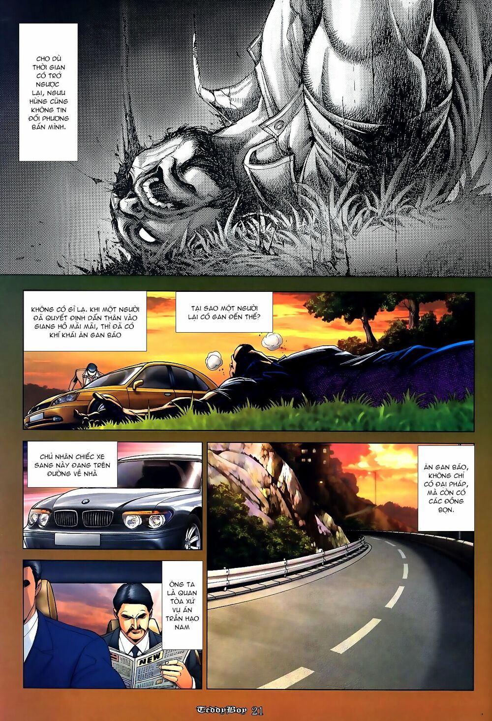 Người Trong Giang Hồ: Chapter 1042: Nam Ca ra tù
