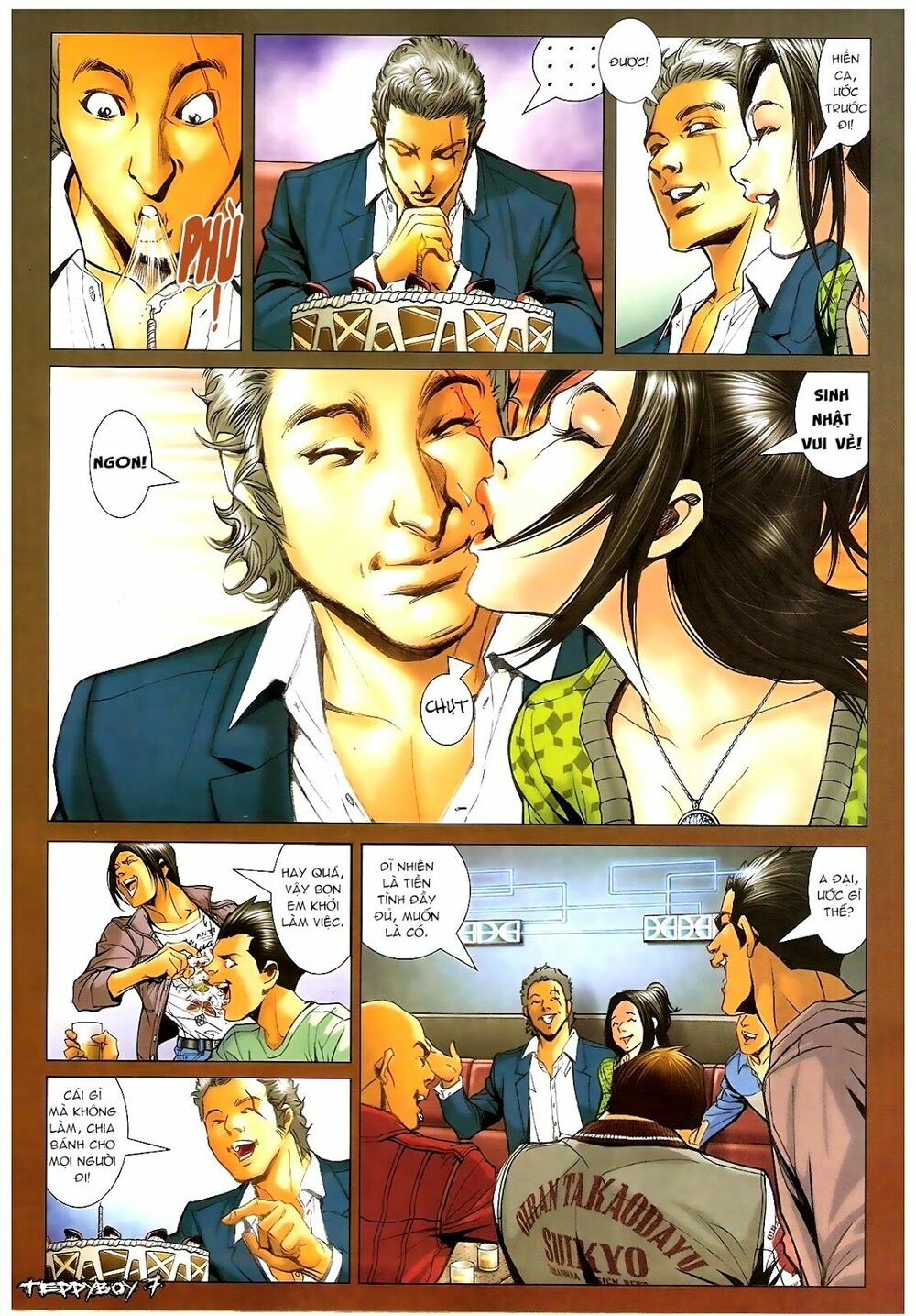 Người Trong Giang Hồ: Chapter 1379: Điền Bân vs Trụ Ca