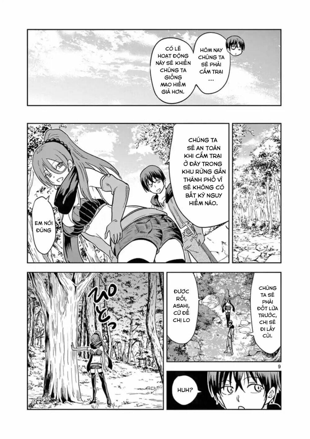 Chuyển Sinh Cùng Bà Chị Đấm Phát Chết Luôn: Chapter 4