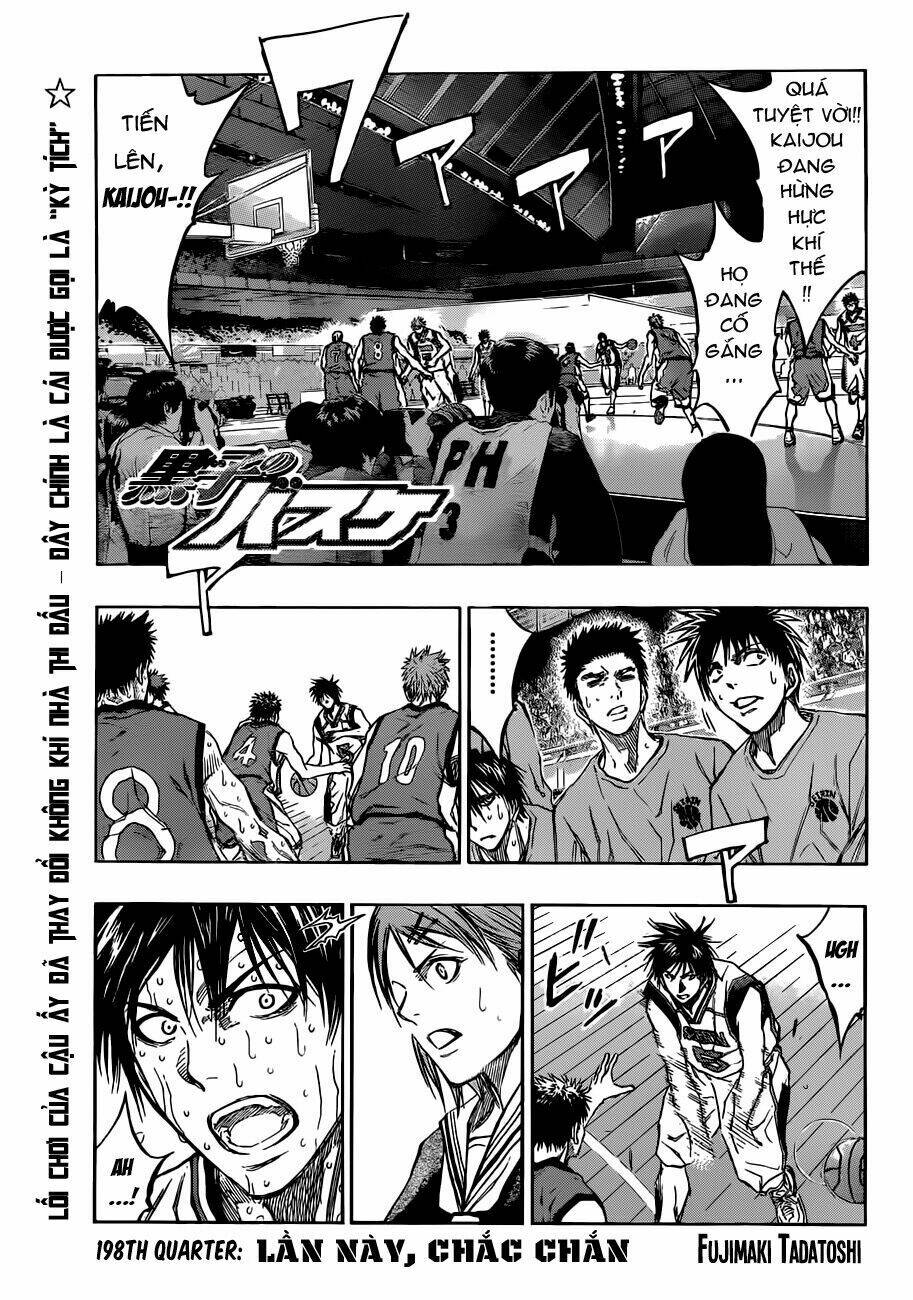 Vua Bóng Rổ Kuroko: Chapter 198