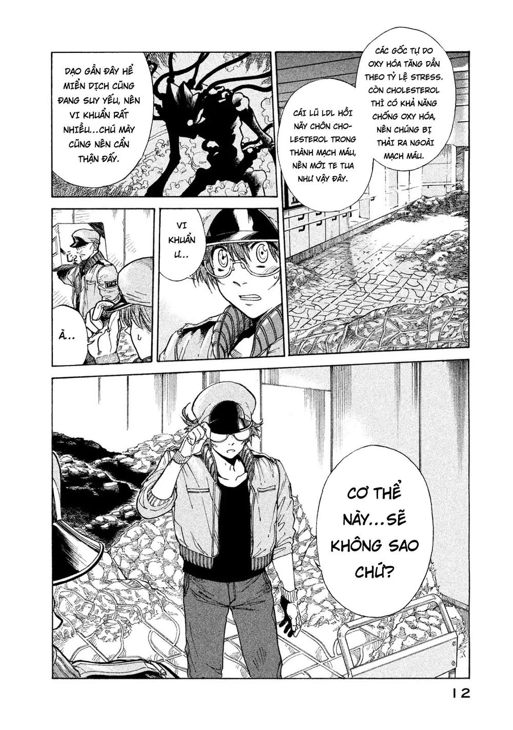 Biệt Đội Tế Bào Black: Chapter 1