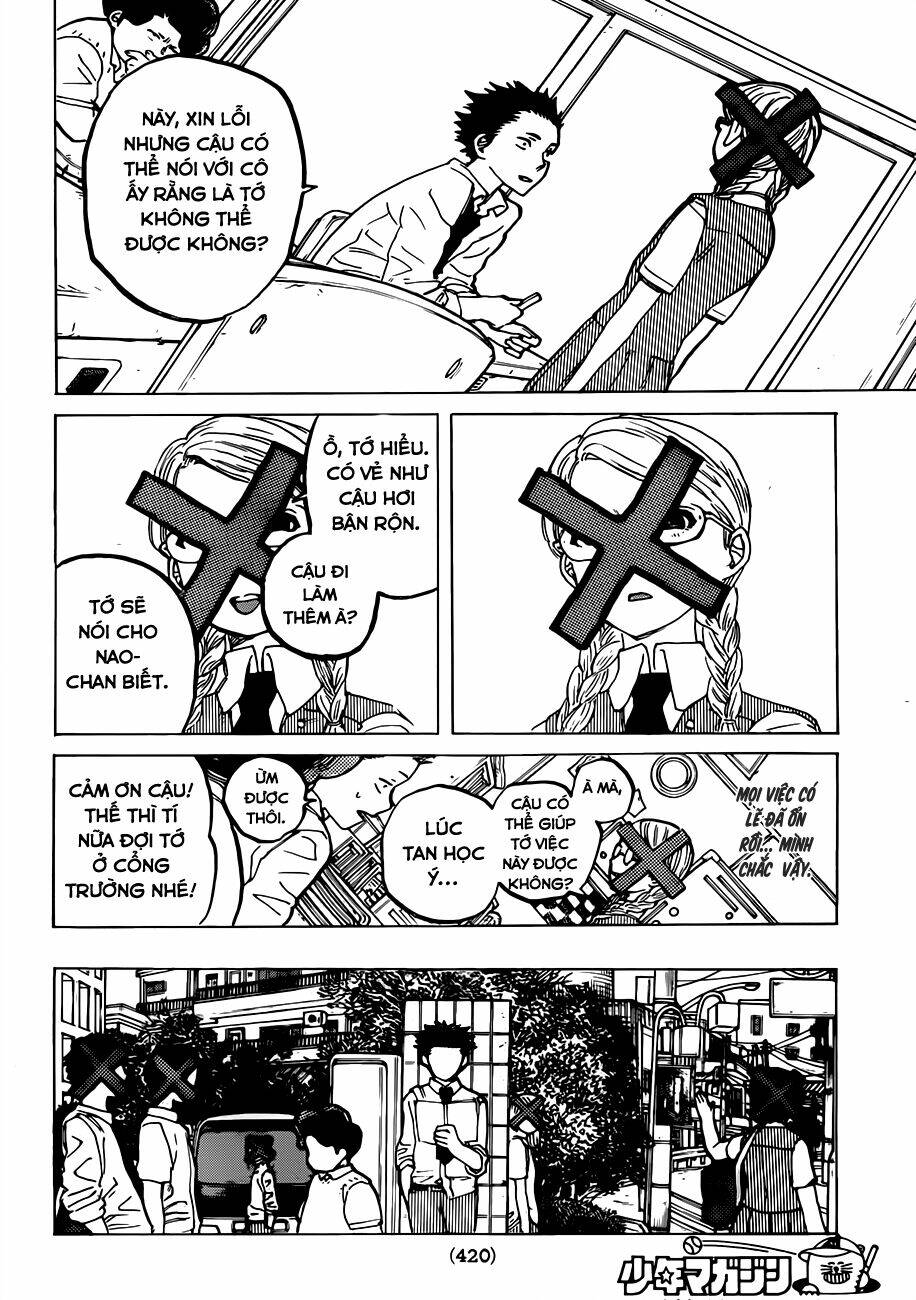 Koe No Katachi: Chapter 20