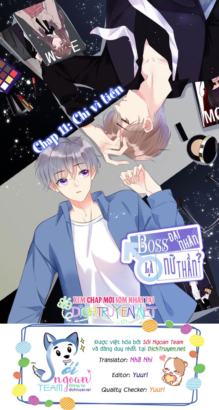 Boss Đại Nhân Là Nữ Thần?: Chapter 11