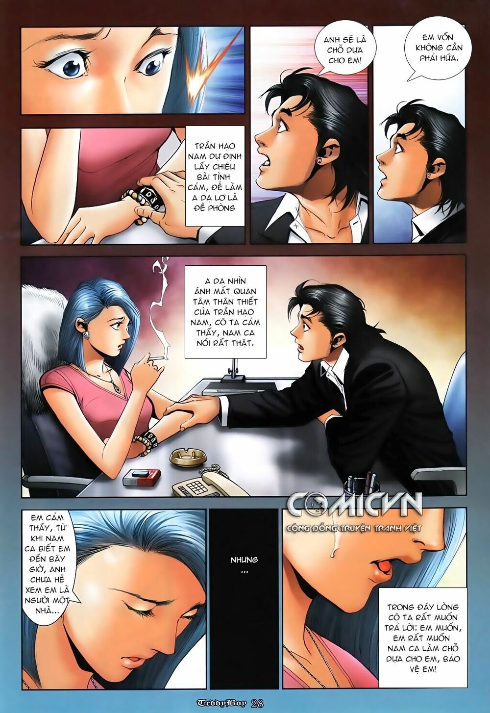 Người Trong Giang Hồ: Chapter 1023: A Dạ em đã thua