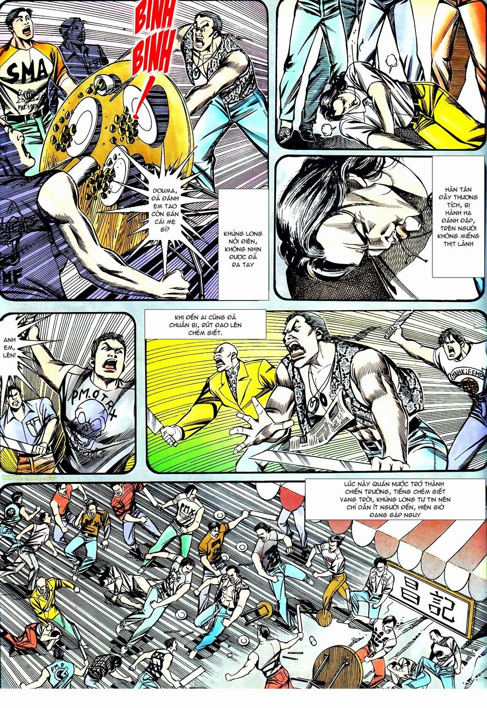 Người Trong Giang Hồ: Chapter 130: Cô ta đến từ giang hồ