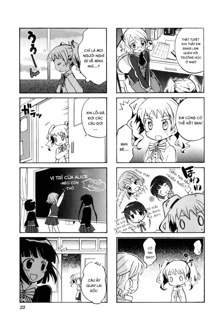 Kiniro Mosaic: Chapter 1