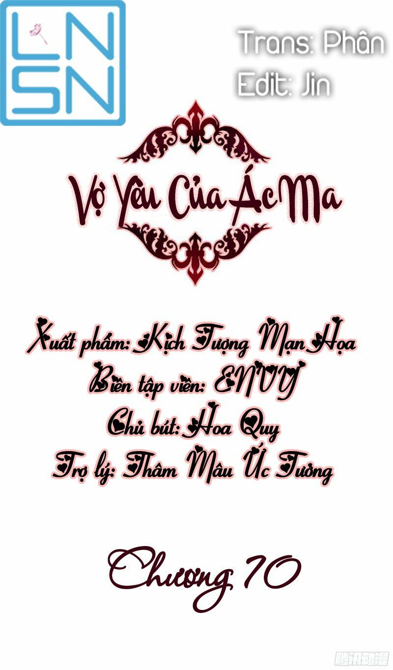 Vợ Yêu Của Ác Ma: Chapter 70