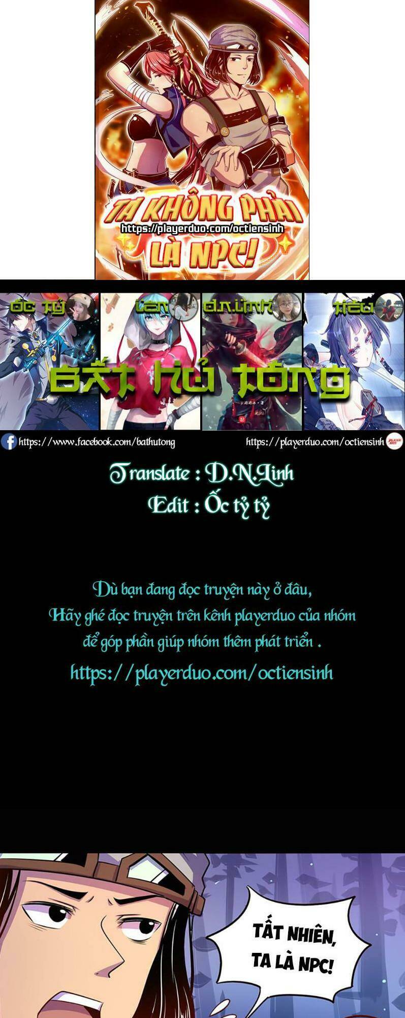 Ta Không Phải Là Npc: Chapter 40