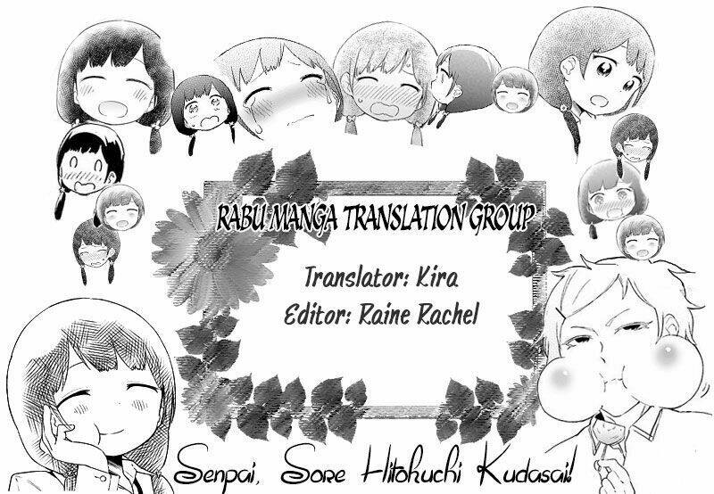 Senpai, Sore Hitokuchi Kudasai!: Chapter 28