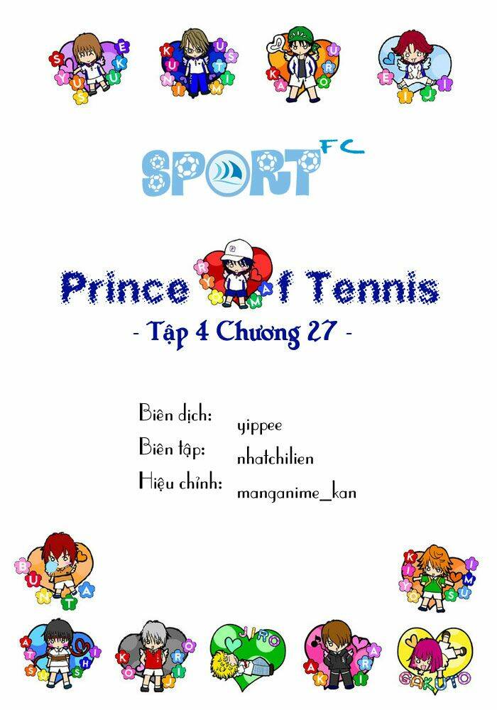 Hoàng Tử Tennis: Chapter 27