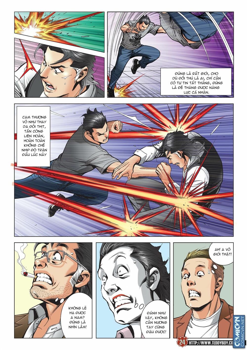 Người Trong Giang Hồ: Chapter 2120: Đánh ngã Trần Hạo Nam