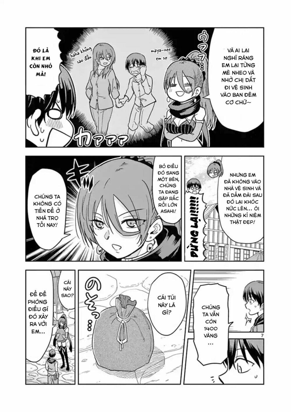 Chuyển Sinh Cùng Bà Chị Đấm Phát Chết Luôn: Chapter 4