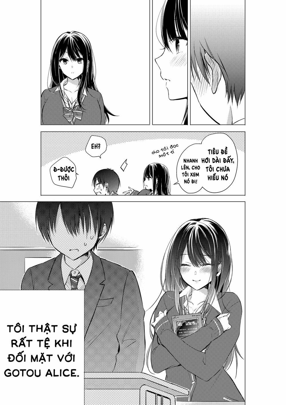 Gotou-San Wa Furimukasetai!: Chapter 3