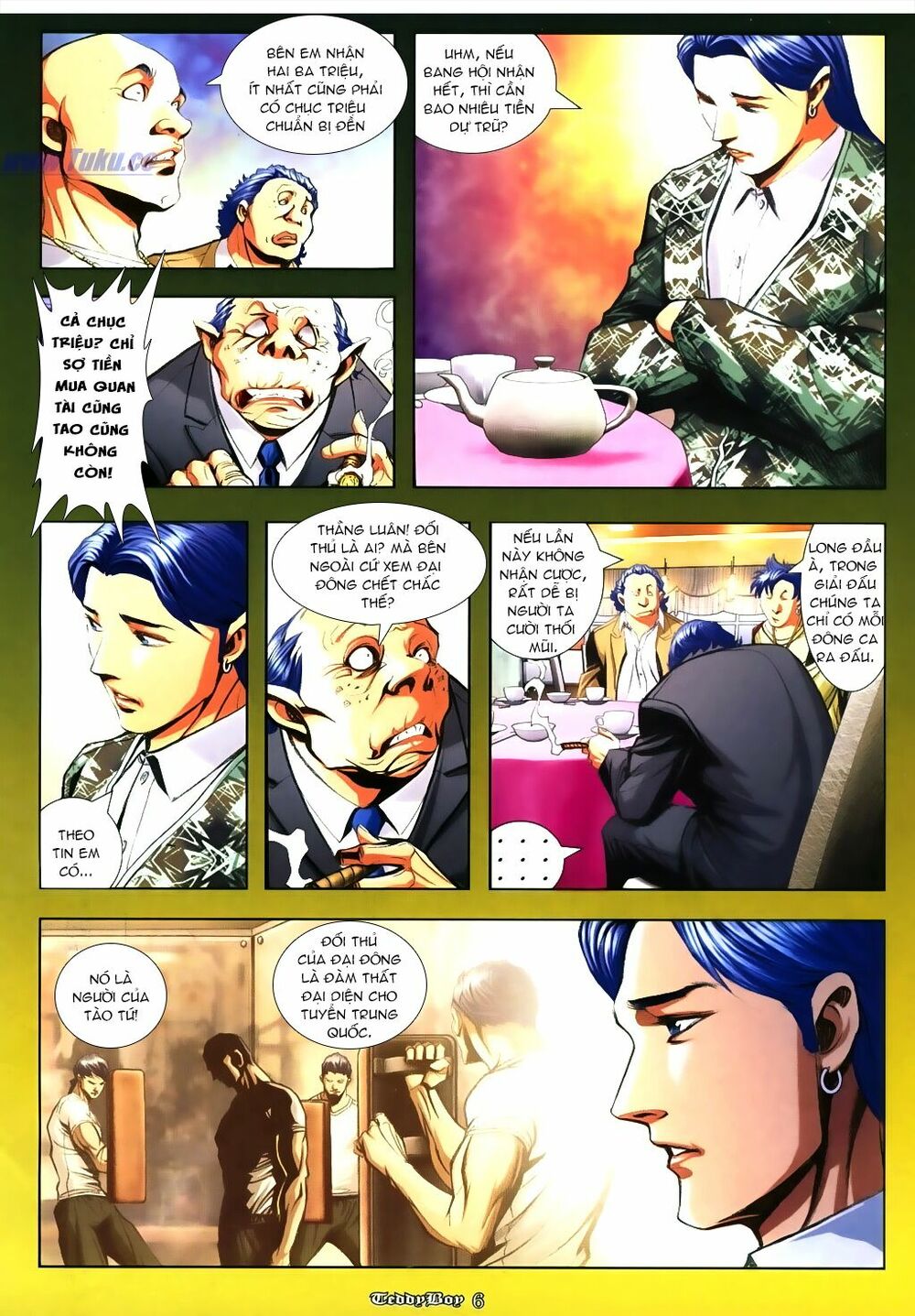 Người Trong Giang Hồ: Chapter 919: Một mình gánh vác