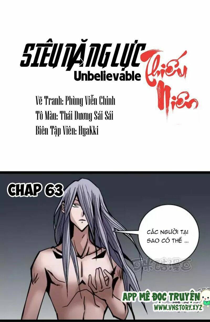 Thiếu Niên Siêu Năng Lực: Chapter 63