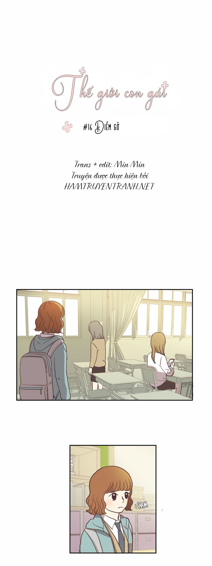 Thế Giới Con Gái: Chapter 16
