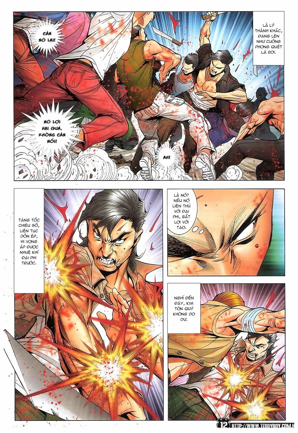 Người Trong Giang Hồ: Chapter 1843: Hắc Tiên Sinh vs Kim Tiên Sinh