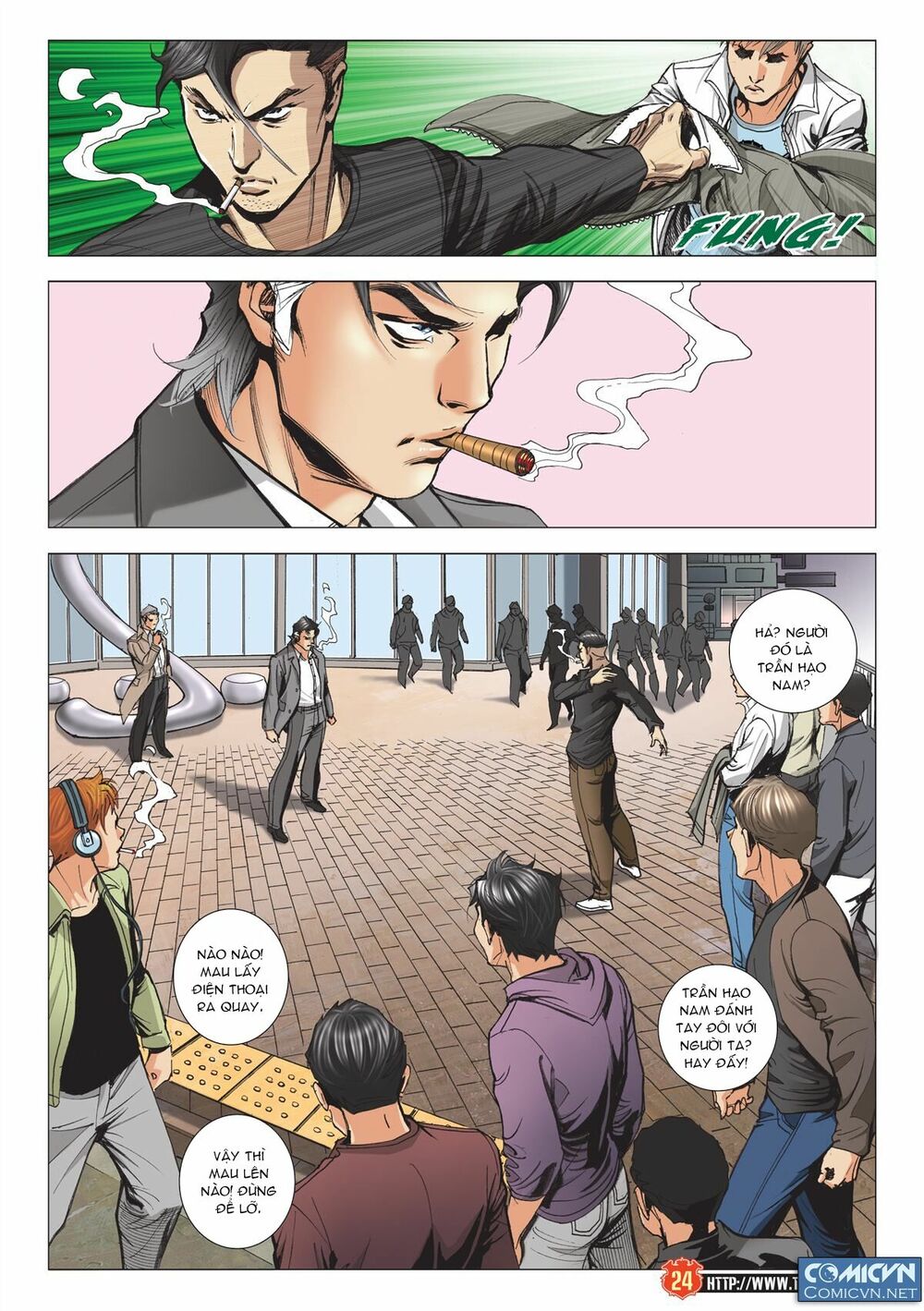Người Trong Giang Hồ: Chapter 2092: Tay đôi Trần Hạo Nam