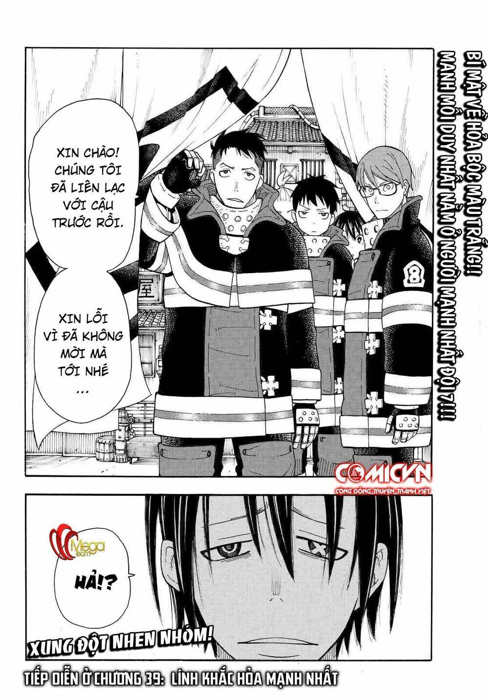 Biệt Đội Lính Cứu Hỏa: Chapter 38