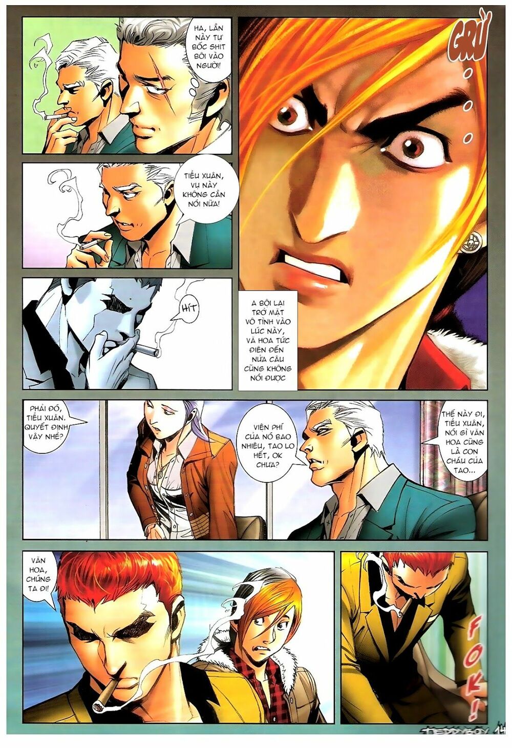 Người Trong Giang Hồ: Chapter 1384: Ai cũng mưu mô