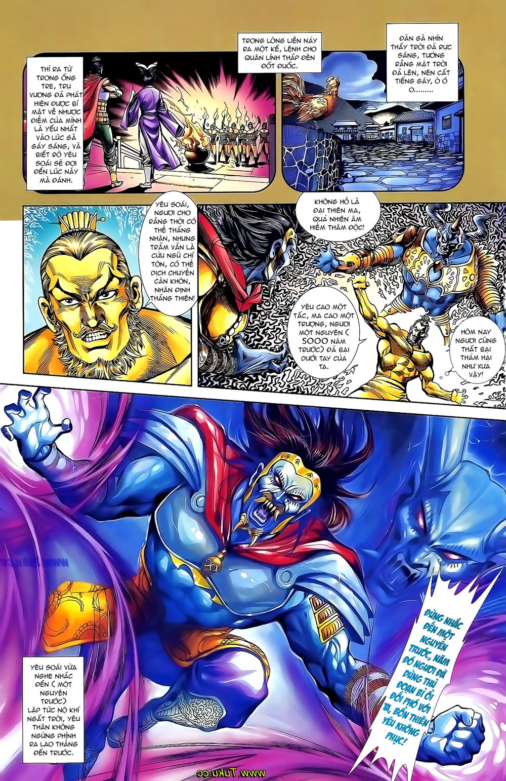 Thiên Tử Truyền Kỳ 1: Chapter 136