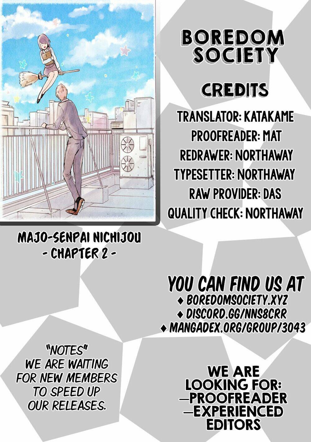 Majo-Senpai Nippou: Chapter 2