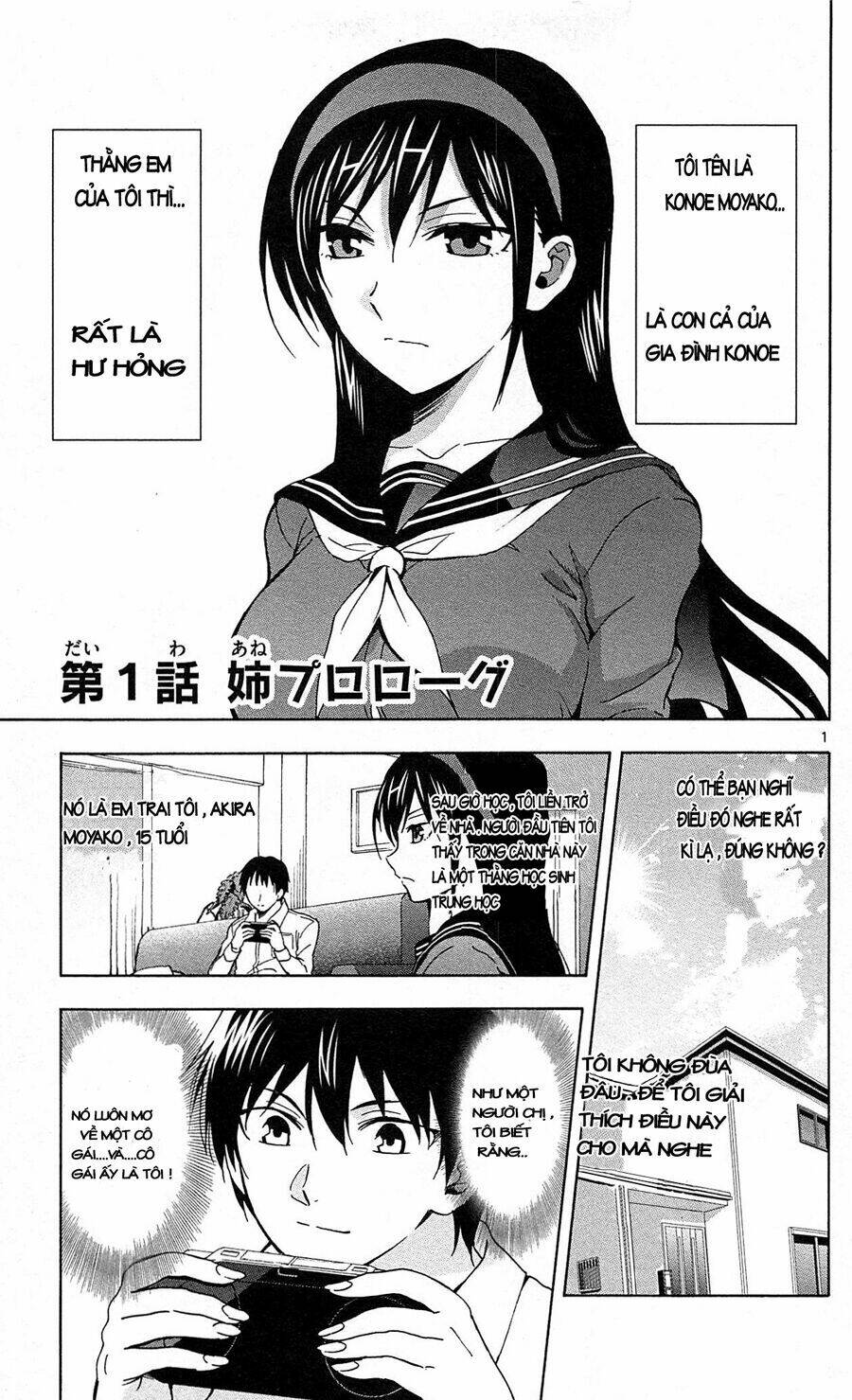 Ane Log - Moyako Neesan No Tomaranai Monologue: Chapter 1