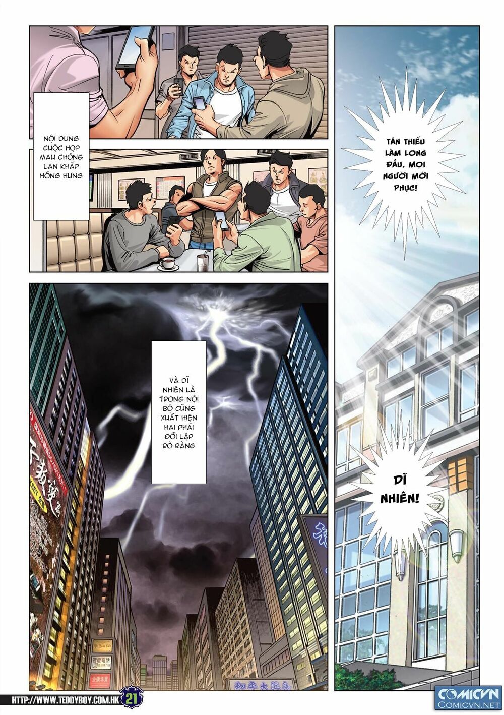 Người Trong Giang Hồ: Chapter 2186: Hạo Nam Đại Phi rạn nứt
