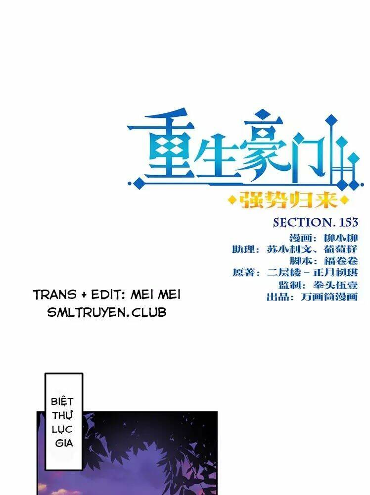 Trọng Sinh Chi Hao Môn Cường Thế Quy Lai: Chapter 153