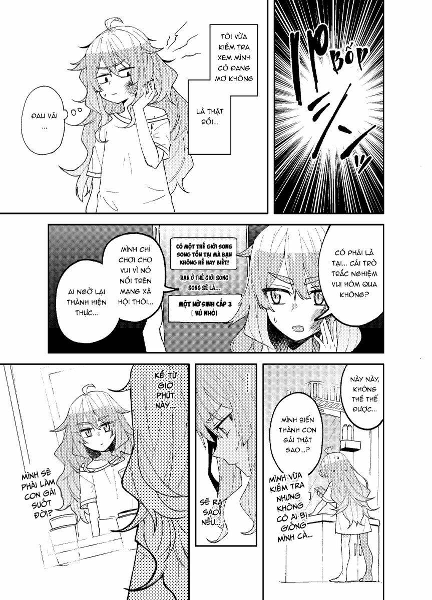 Khi Thức Dậy, Tôi Đã Biến Thành Con Gái.: Chapter 1