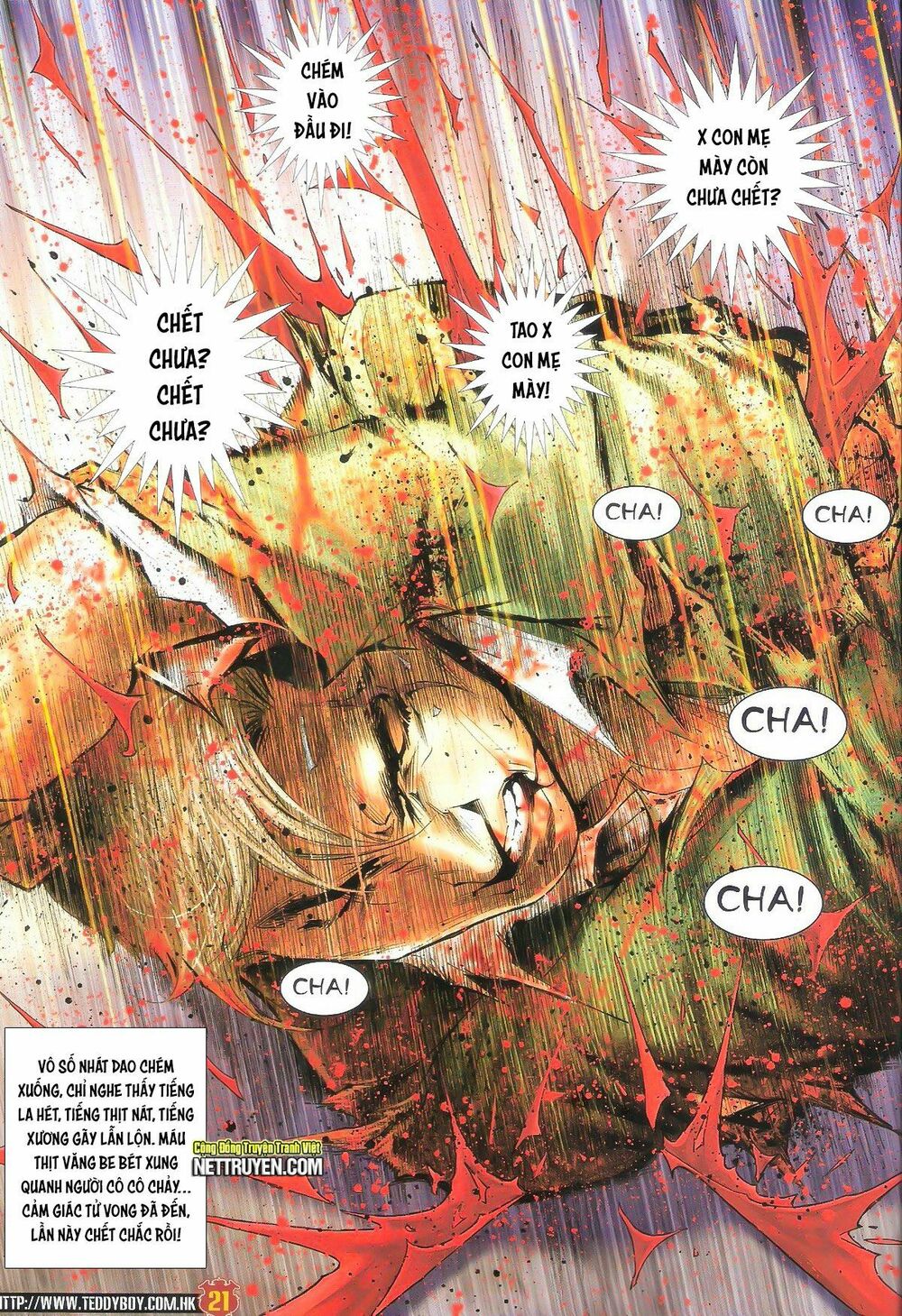 Người Trong Giang Hồ: Chapter 1603: Huyết Nhục Hoành Phi Cô Cô Chảy
