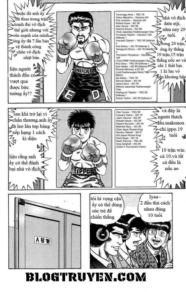 Võ Sĩ Quyền Anh Ippo: Chapter 183