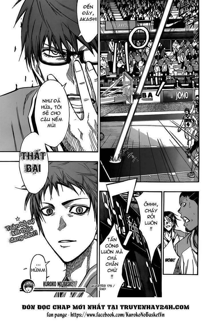Vua Bóng Rổ Kuroko: Chapter 175