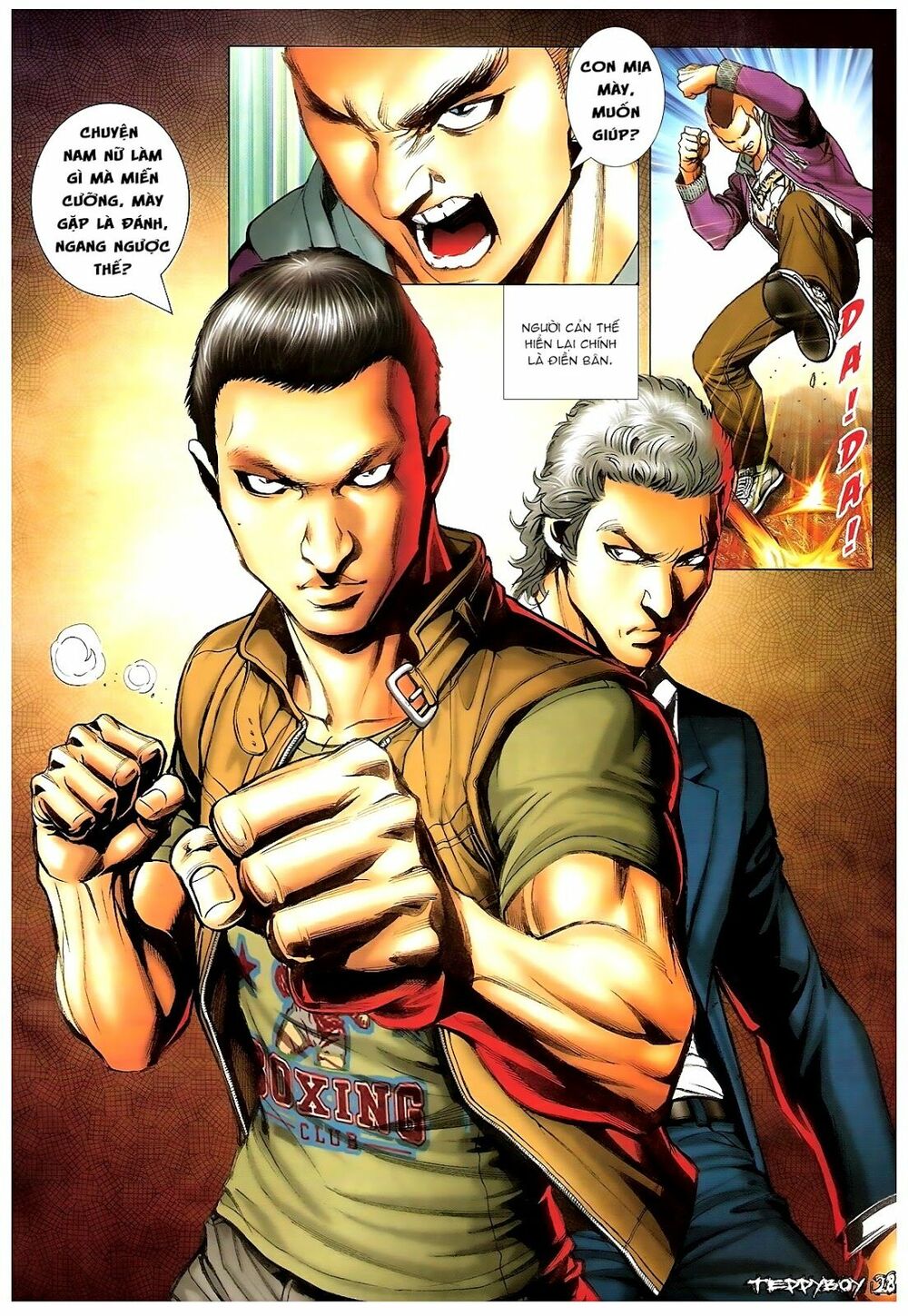 Người Trong Giang Hồ: Chapter 1379: Điền Bân vs Trụ Ca