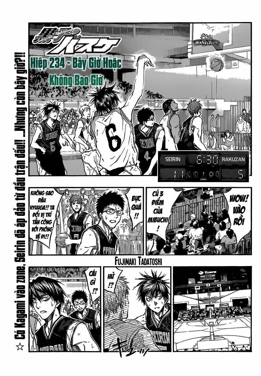 Vua Bóng Rổ Kuroko: Chapter 234