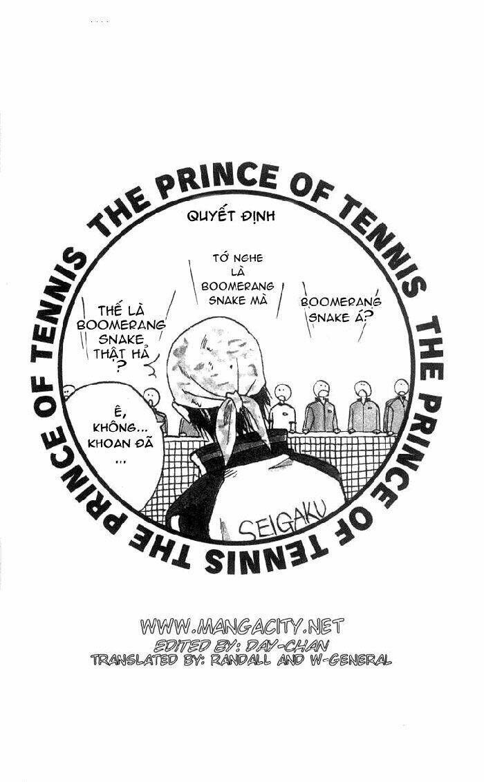 Hoàng Tử Tennis: Chapter 31