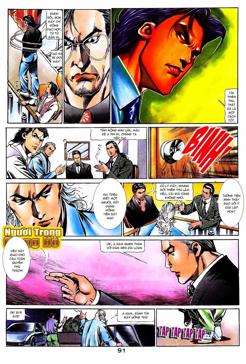 Người Trong Giang Hồ: Chapter 106: Nụ cười của Thái Ni