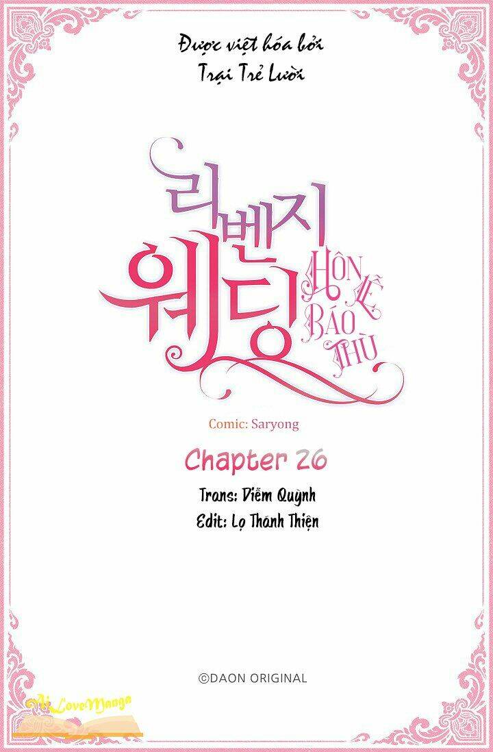 Hôn Lễ Báo Thù: Chapter 26