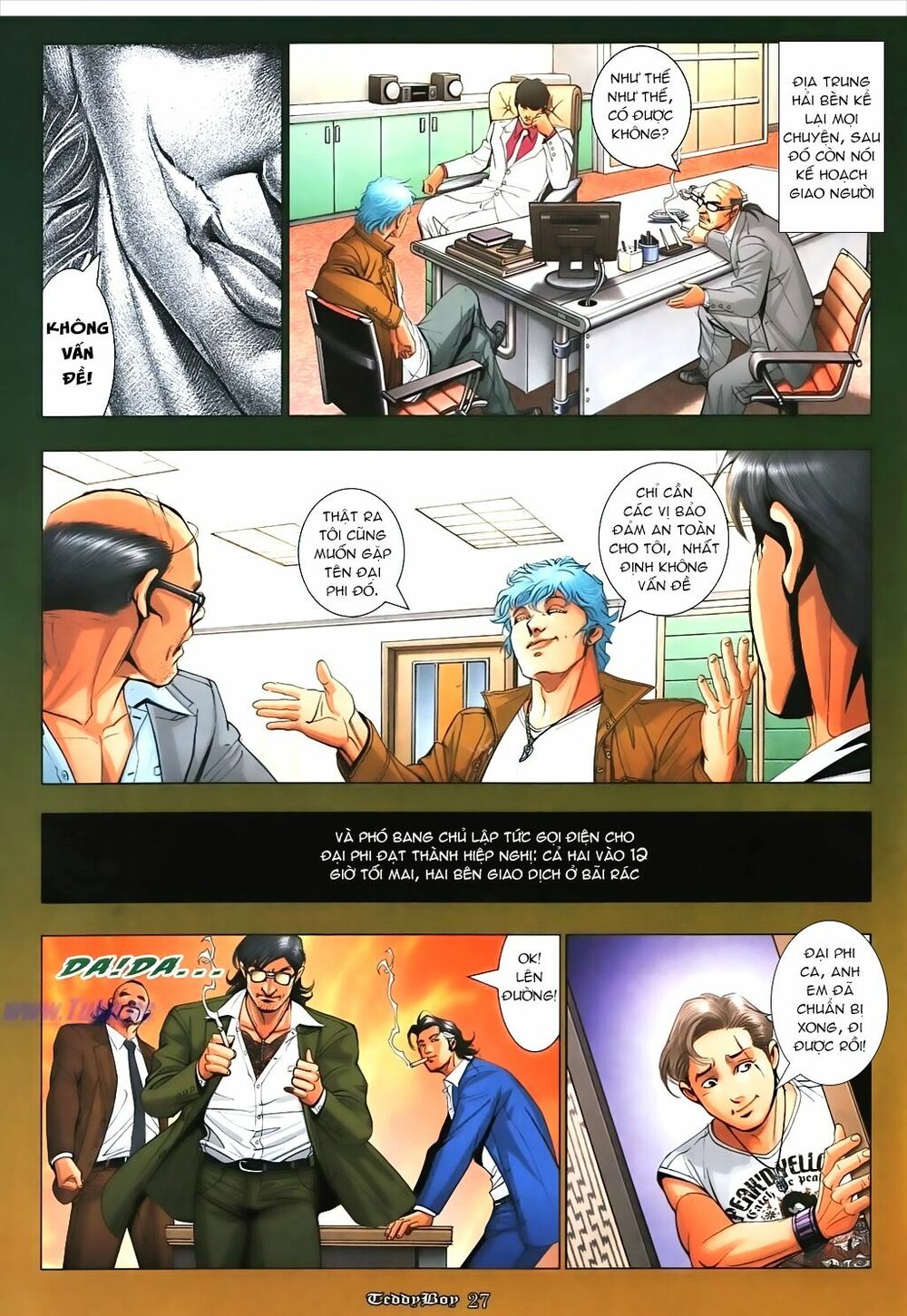 Người Trong Giang Hồ: Chapter 1081: Ép hổ nhảy tường