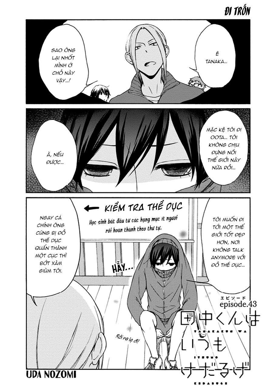 Tanaka-Kun Wa Itsumo Kedaruge: Chapter 43