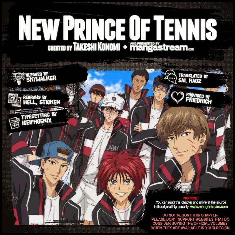 New Prince Of Tennis: Chapter 134