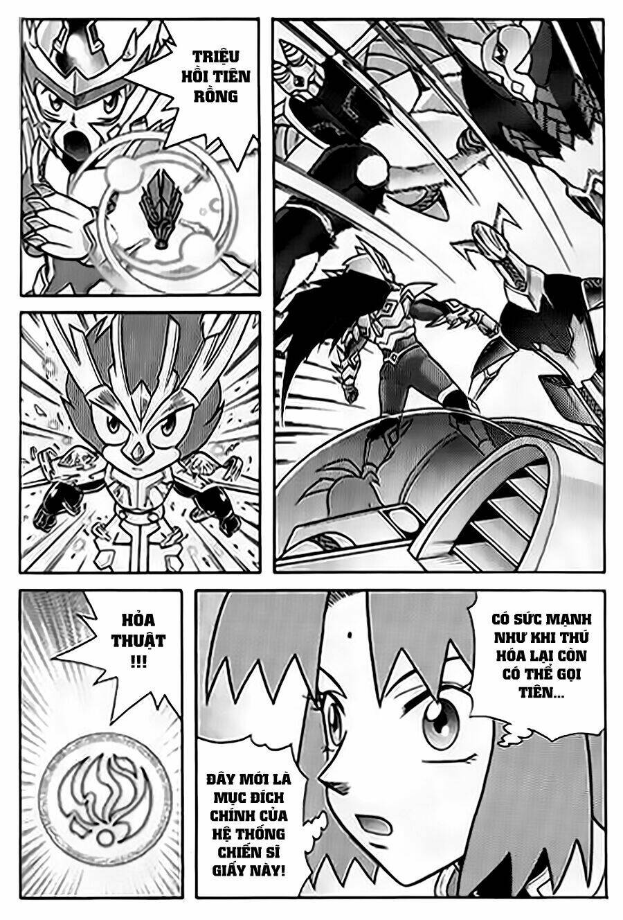 Hiệp Sĩ Giấy G: Chapter 58