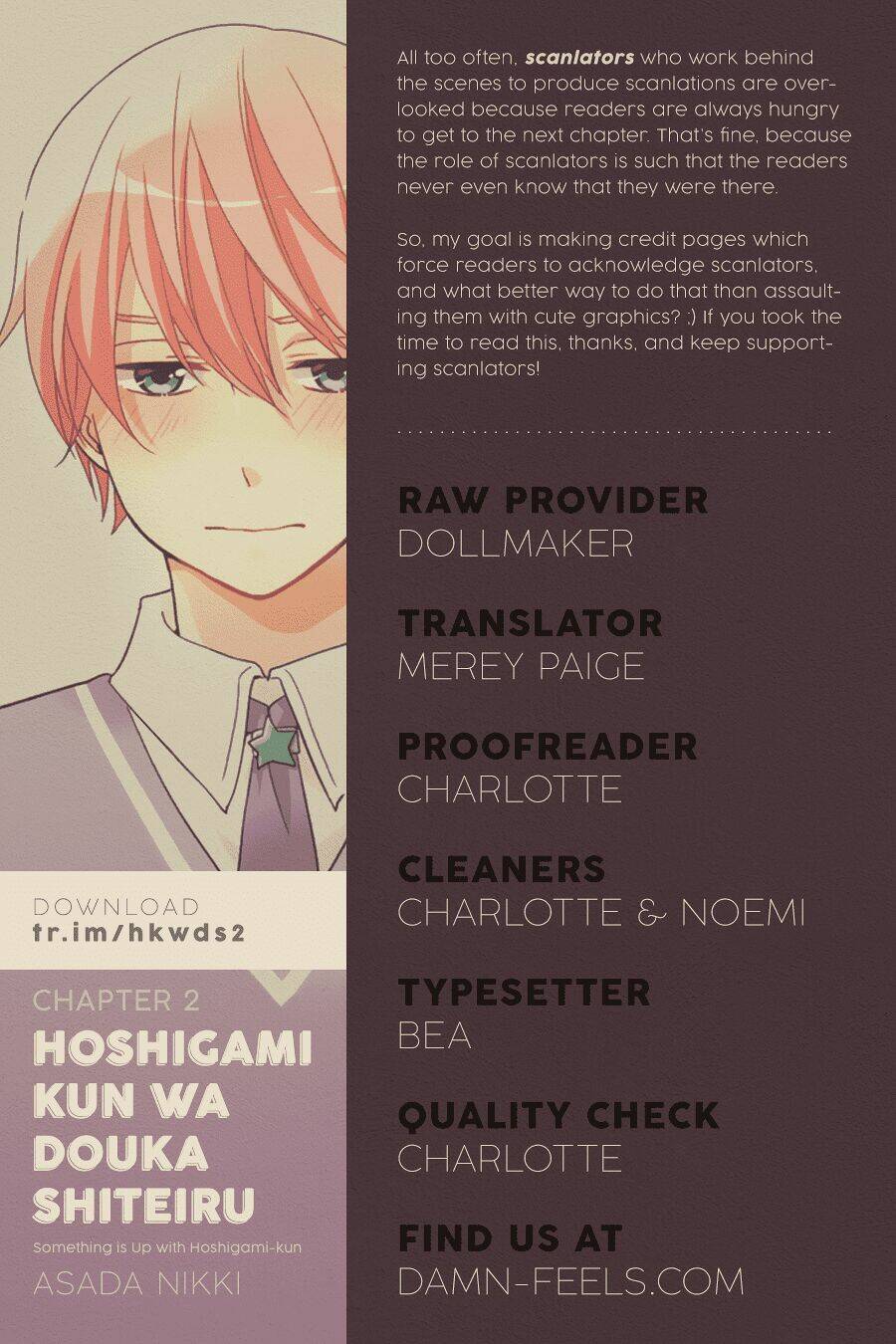 Hoshigami-Kun Wa Douka Shite Iru: Chapter 2