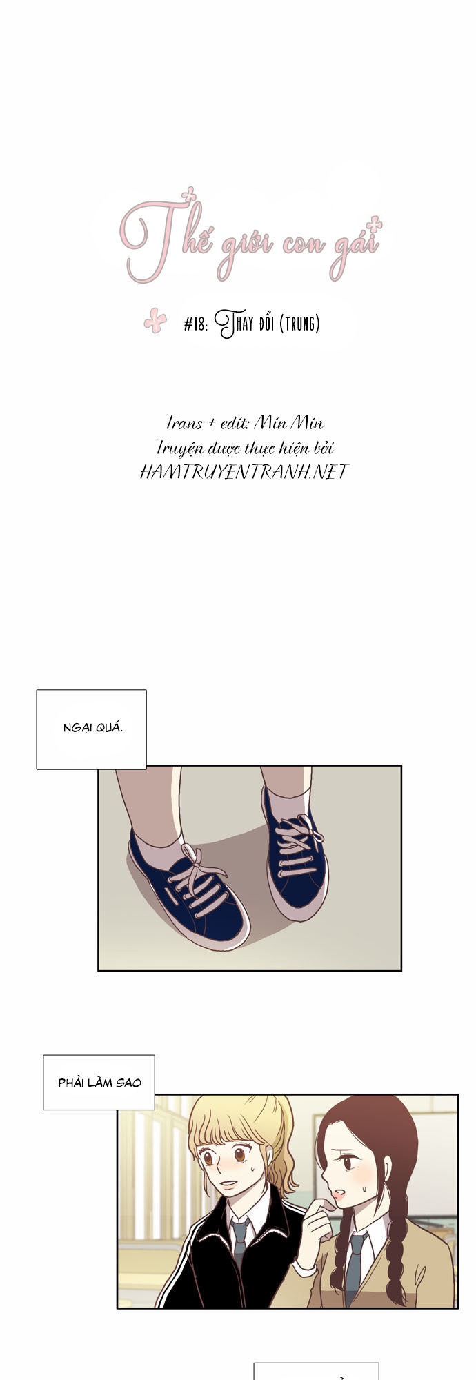 Thế Giới Con Gái: Chapter 18