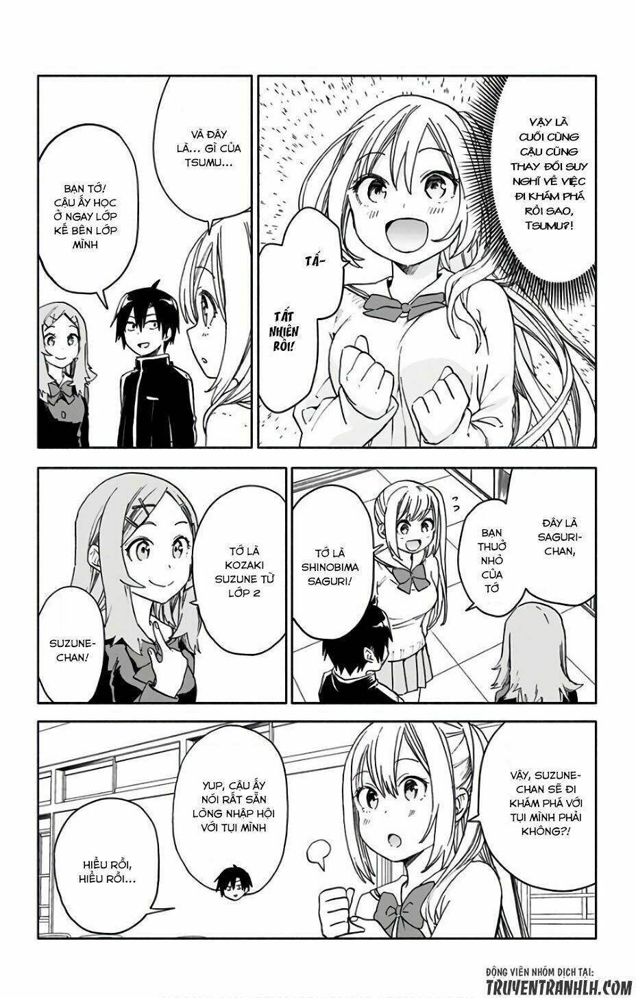 Saguri-Chan Tankentai: Chapter 11