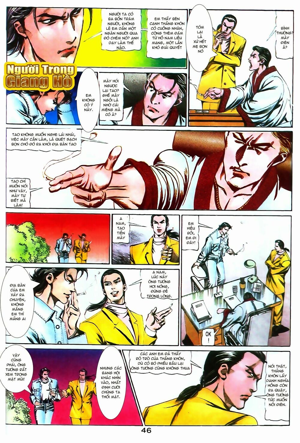 Người Trong Giang Hồ: Chapter 104: Tuổi trẻ máu lửa