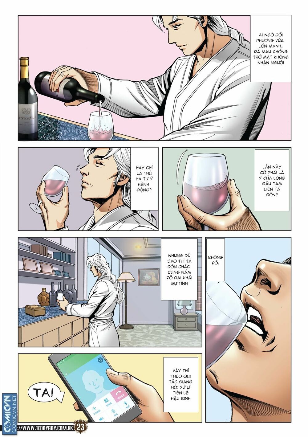 Người Trong Giang Hồ: Chapter 2108: Công cao át chủ