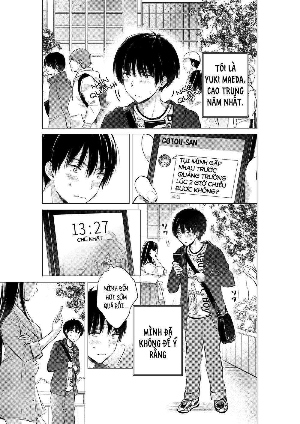 Gotou-San Wa Furimukasetai!: Chapter 12